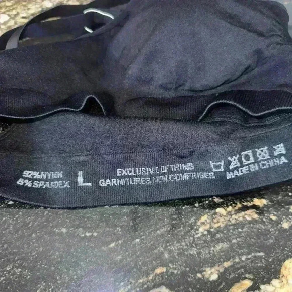 NWT!Women's Nursing Maternity Bra Breastfeeding Adjustable Shoulder Strap Size L - Picture 6 of 6